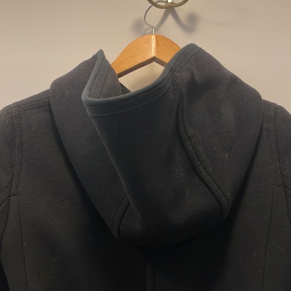 Wilfred belted winter coat with hood - Picture 5 of 7